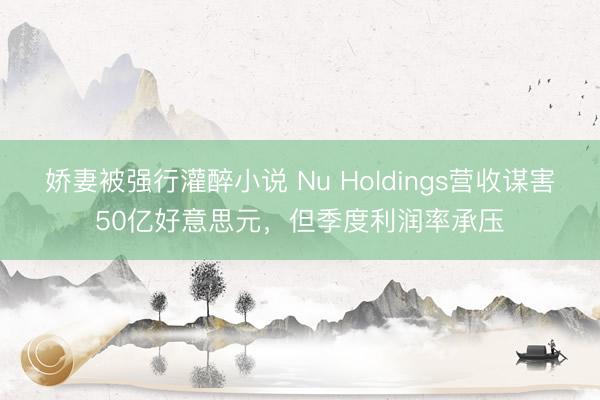 娇妻被强行灌醉小说 Nu Holdings营收谋害50亿好意思元，但季度利润率承压
